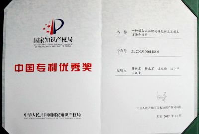 中國(guó)專(zhuān)利優(yōu)秀獎(jiǎng)